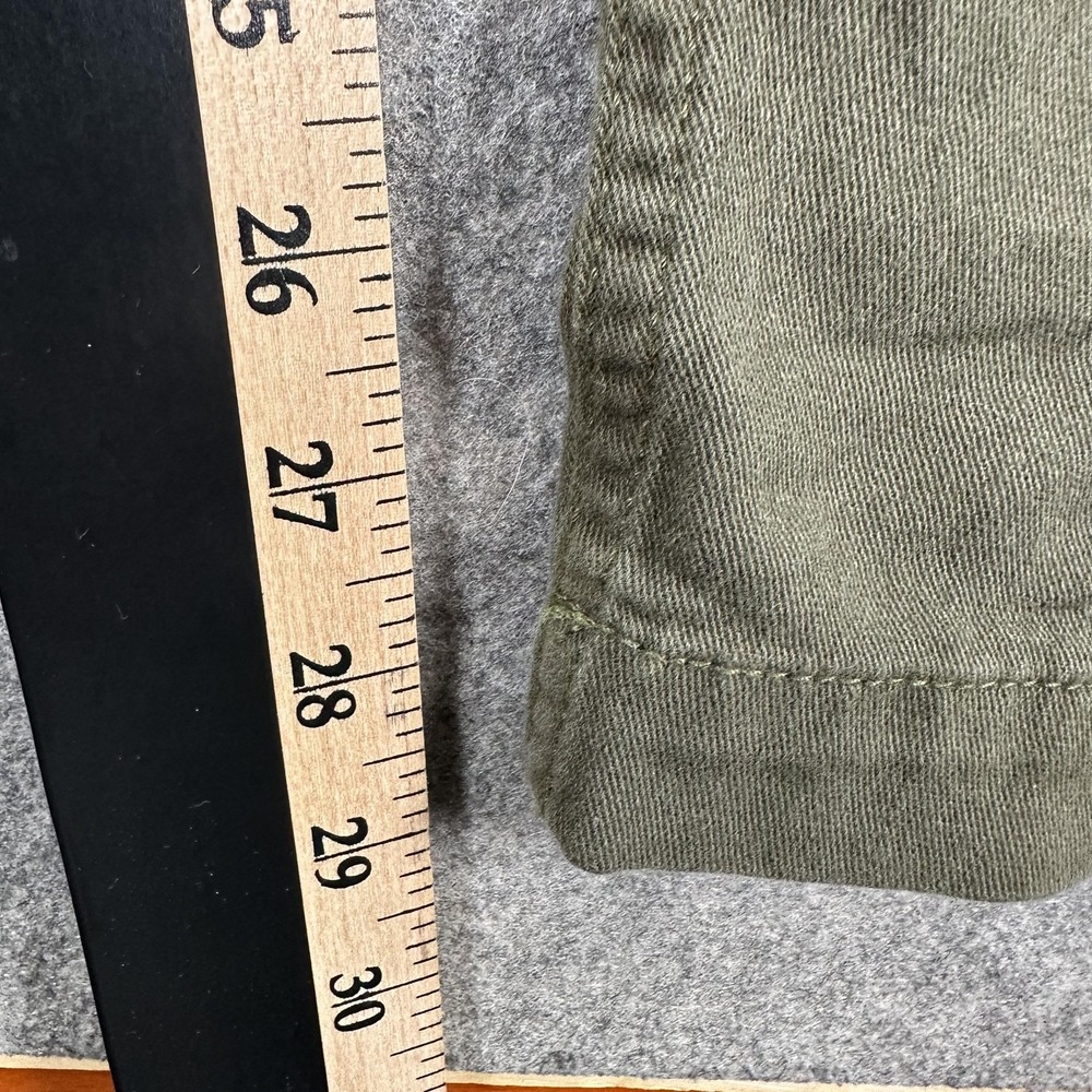 G-Star RAW Pants Mens 35x29 (Tag 32x32) Green Cargo 3D Regular Tapered Denim - Picture 9 of 16